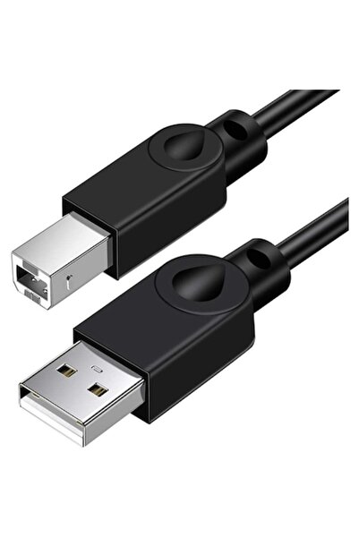 Siegbert Cablu USB pentru imprimantă 1,5 metri, conectori A B, inel magnetic ...