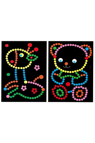 OEM Fandy Mozaica din hârtie Dot – set creativ 6 bucăți. cu sabloane