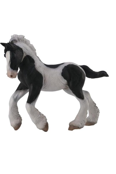 OEM Figurină țigan alb și negru, colecția M.