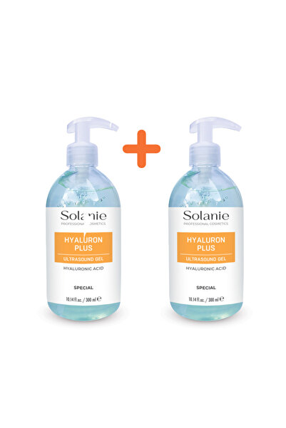 Solanie Gel Hialuron Plus pentru Ultrasunete 2 × 300 ml – Hidratare Intensă ș...