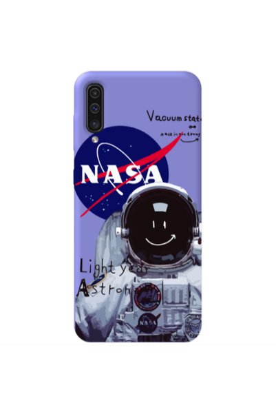Other Samsung A70 Vacuum State Purple Colored Silicone TPU Θήκη