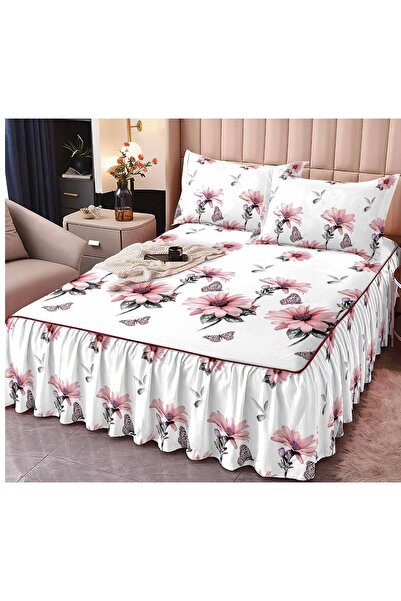Truva Home Finet Pucioasa Linen | 3 Pieces with Fitted Sheet with Stretchy an...