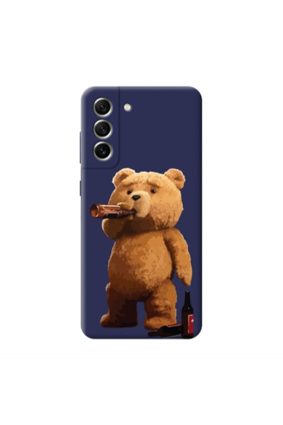 Other Samsung S21 Beer Time Dark Grey Colored Silicone TPU Θήκη