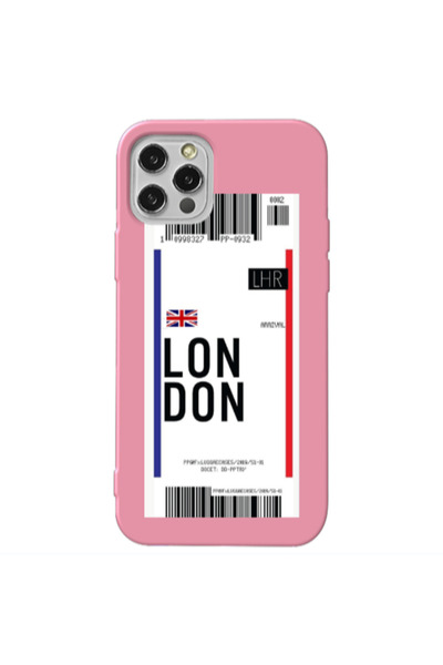 Other Apple iPhone 13 Pro London Arrival Pink Colored Silicone TPU Θήκη