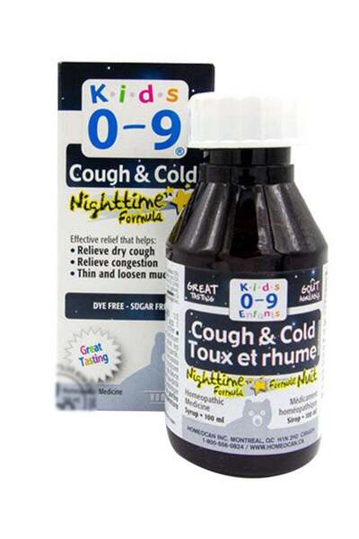Homeocan KIDS 0-9 & COLD NIGHT 100ML