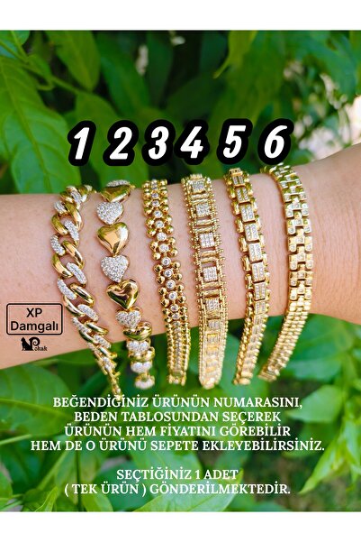 POKAK XUPING JEWELRY 14K Altın Kaplama Zirkon Taşlı Vip Kuyumcu İşçiliği Bile...