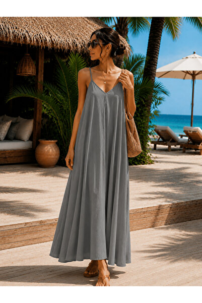 get crazy collection Women's Isabel Long Dress with Adjustable Straps