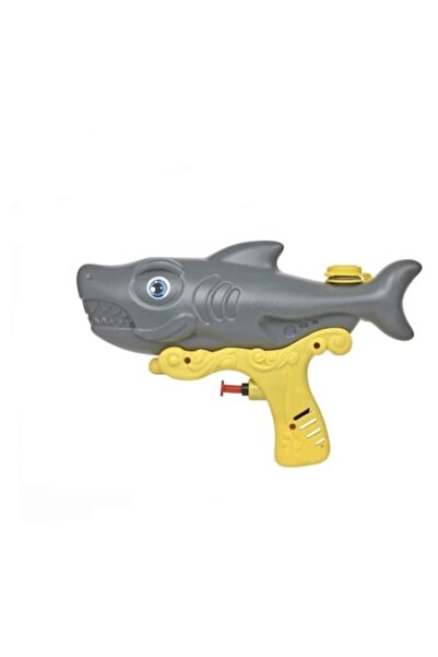 MASHASHOP Pistol cu apă cu rezervor, model Rechin, cu mâner, gri/multicolor, ...