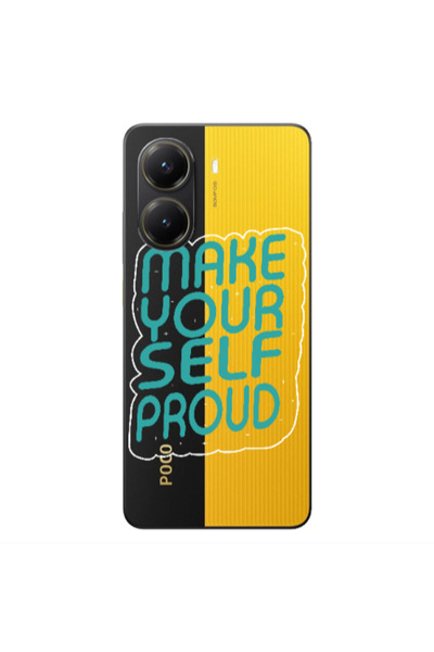 Other Xiaomi Poco X7 Pro Make Your Self Proud Transparent Silicone TPU Θήκη
