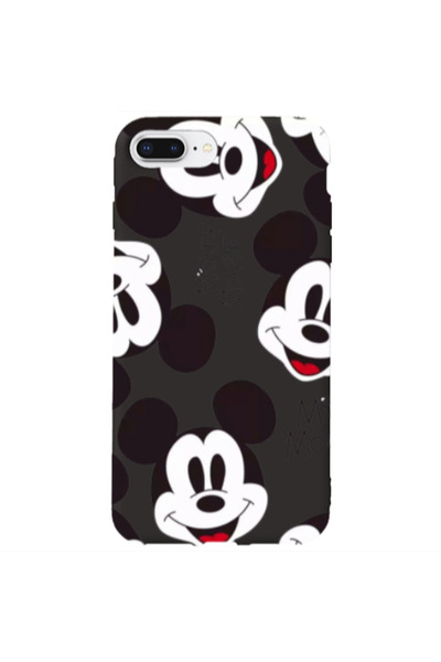 Other Apple iPhone 7 Plus Mickey Mouse Black Colored Silicone TPU Θήκη