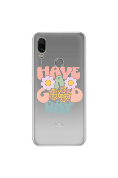 Other Xiaomi Redmi Note 7 Have A Good day Transparent Silicone TPU Θήκη