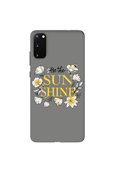 Other Samsung S20 Sun Shine Grey Colored Silicone TPU Θήκη