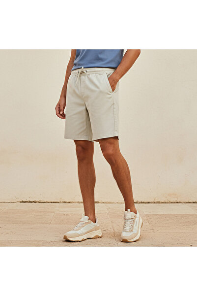 FAV شورت رجالي قطني بقصة عادية