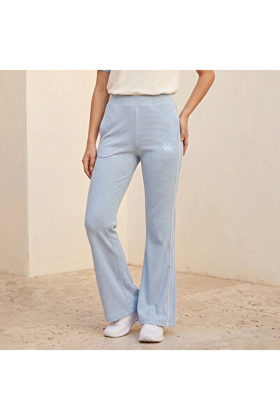 Kappa 2 Way Stretch Ribbed Wide Leg Pants