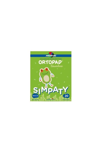 Master Aid | Ortopad Simpaty Αυτοκόλλητα Οφθαλμικά Επιθέματα για Παιδιά | Reg...