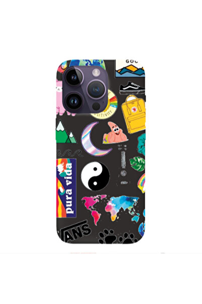 Other Apple iPhone 14 Pro Max Vans Black Colored Silicone TPU Θήκη