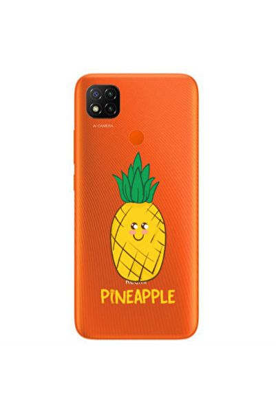 Other Xiaomi Redmi 9c Pineapple Transparent Silicone TPU Θήκη