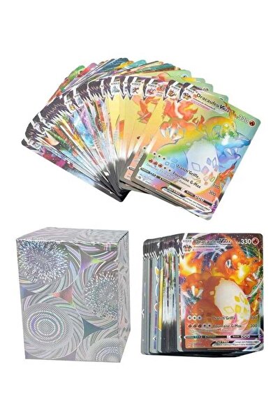Pokemon 100-Piece VMAX V SERIES Cards Games