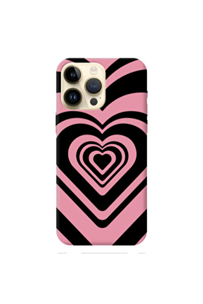 Other Apple iPhone 13 Pro Max Hypnosis Pink Colored Silicone TPU Θήκη