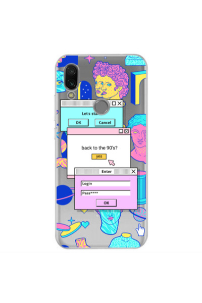 Other Xiaomi Redmi Note 7 Enter Login Transparent Silicone TPU Θήκη