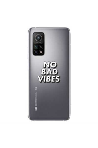 Other Xiaomi Mi 10T Pro No bad vibes Transparent Silicone TPU Θήκη