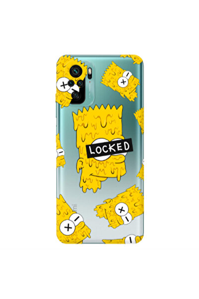 Other Xiaomi Redmi Note 10 4G Bart Simpson Transparent Silicone TPU Θήκη