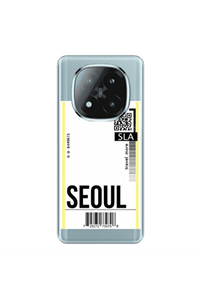 Other Xiaomi Redmi Note 14 Pro + 5g Seoul Travel More Transparent Silicone TP...