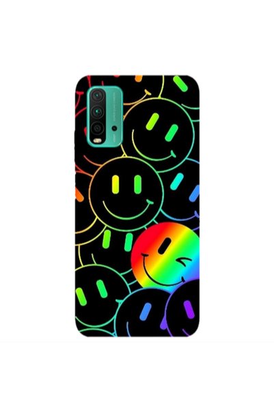 Other Xiaomi Redmi 9T Rainbow Smile Transparent Silicone TPU Θήκη