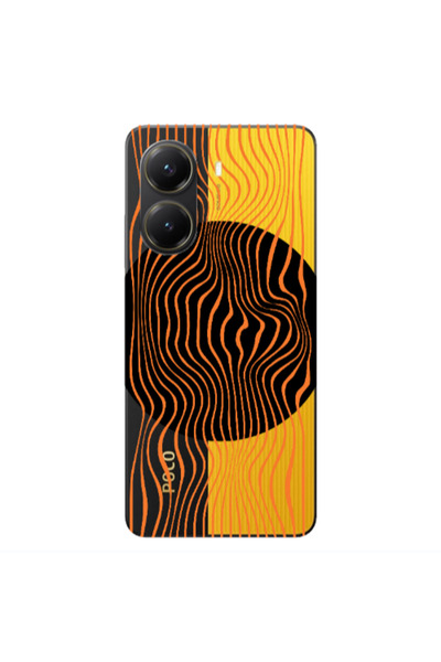 Other Xiaomi Poco X7 Pro Trapezoidal lines Transparent Silicone TPU Θήκη