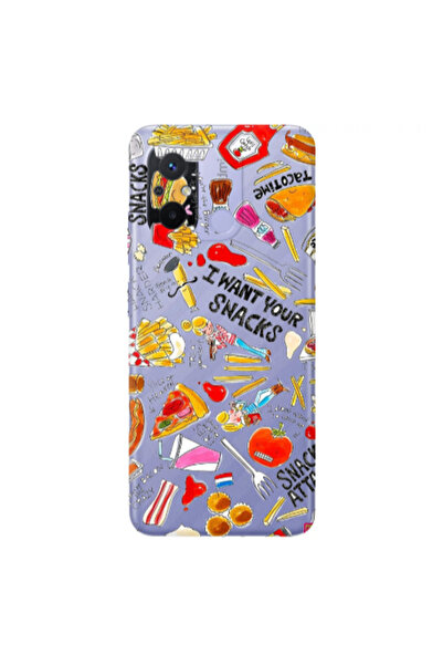 Other Xiaomi Redmi 12C Snack attack Transparent Silicone TPU Θήκη