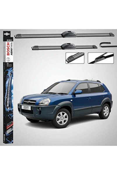 Bosch Σετ Υαλοκαθαριστήρων Παρμπρίζ για Hyundai Tucson (JM), SUV Βαν 2004-201...