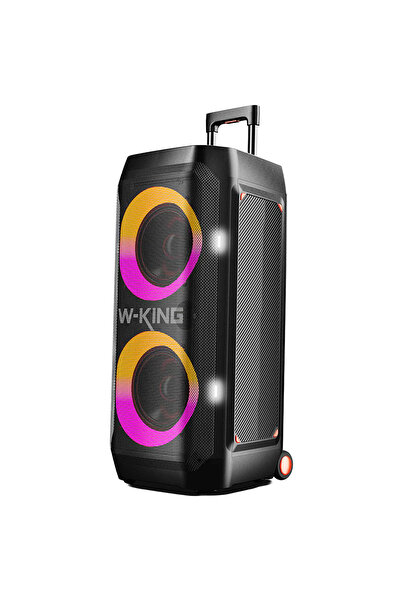 W-KING T12 Bluetooth Hoparlör, 270W RMS Partybox Ultra Bass, 24 Saate Varan Ç...