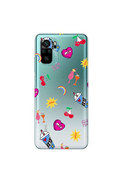 Other Xiaomi Redmi Note 10 4G glam time Transparent Silicone TPU Θήκη