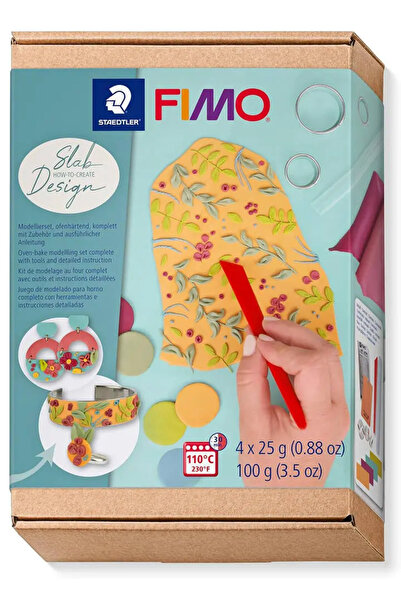 Staedtler Fimo-soft 8025 HTC3 Σετ Σχεδιασμού Πλακών Κοσμημάτων