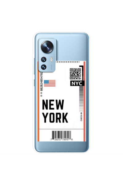 Other Xiaomi Mi 12 Pro New York NYC Transparent Silicone TPU Θήκη