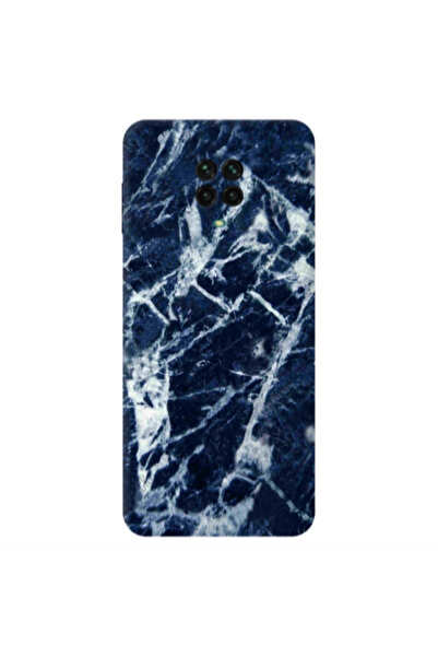 Other Xiaomi Redmi Note 9S Marble Cracked Purple Transparent Silicone TPU Θήκη