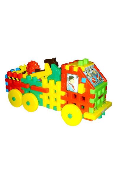 OEM Camion cu animale, Plastic, Multicolor