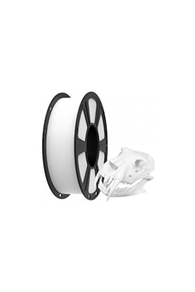 GEEETECH Rola filament 3D, White - Alb, PLA, 1kg, lungime 330 m, 1.75mm,