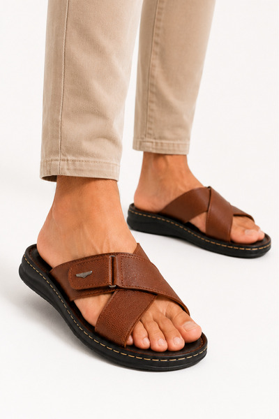 Wordex Polex 5053 Men's Cross Velcro Pool Garden Lightweight Daily Soft Flexi...
