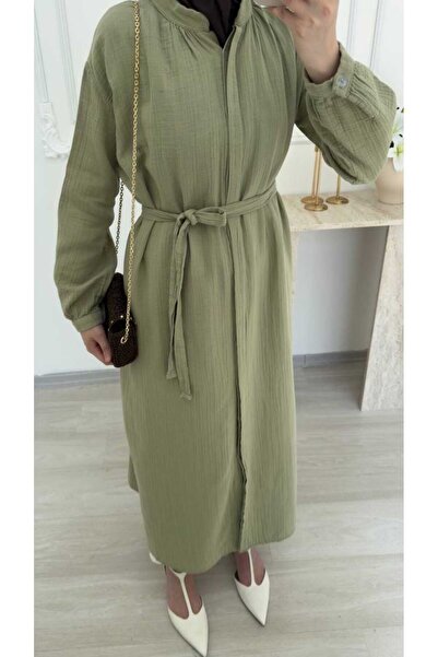 MissPuL Women's Long Summer Muslin Tunic Ferace