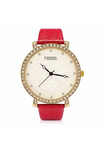Watch Ceas de dama Francesca di Geneva FF458, rosu, stil casual