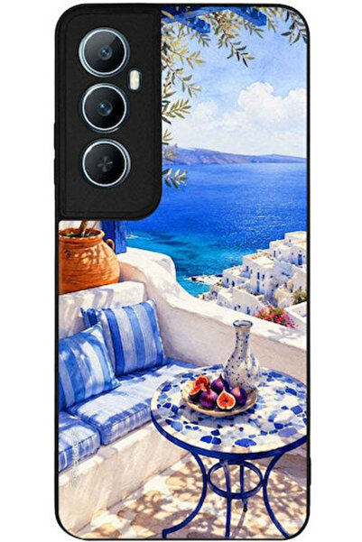 Other Σονίκ Σειρά Μούσα των Ελληνικών Νησιών Realme C65 4G Θήκη με Θέα Αιγαίο...