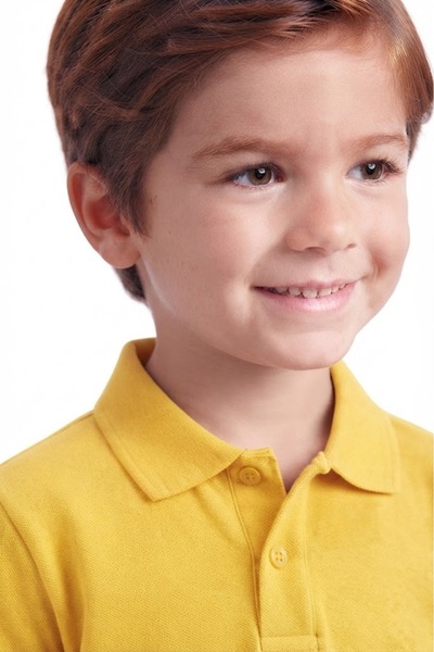 NACAR STORE Children's Unisex Cotton Polo Collar Long Sleeve School T-Shirt (...