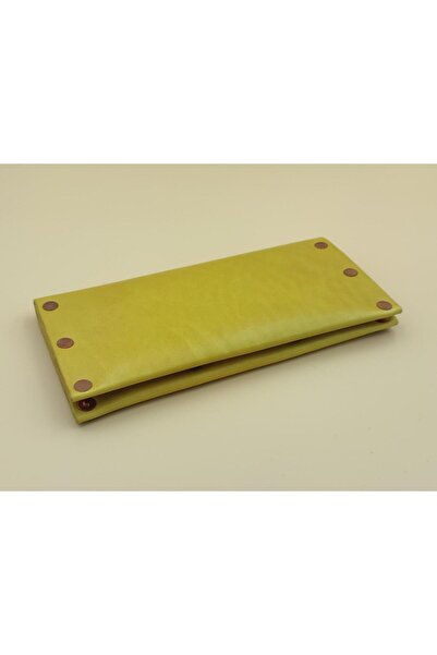 Leather 1 Studio Portofel de damă lucrat manual „Rivet Élan”