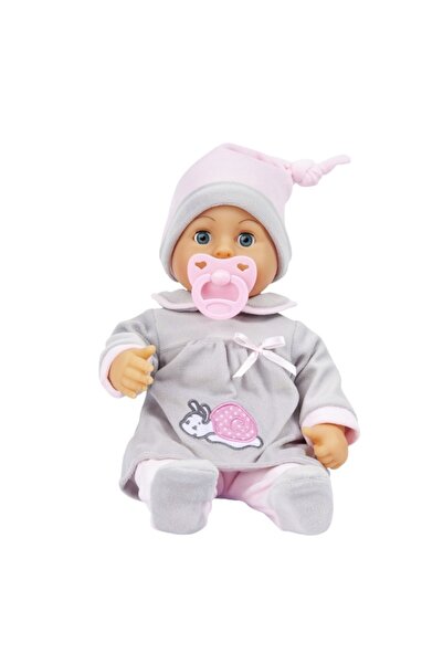 Bayer Papusa bebelus interactiv cu corp moale First Words 38 cm, suzeta si bi...