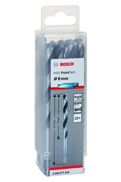 Bosch - Hss-Pointeq Metal Matkap Ucu 8,0 mm 10'lu