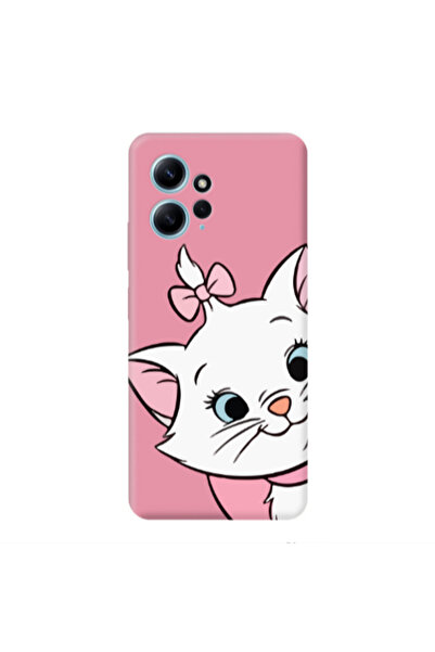 Other Xiaomi Redmi Note 12 4G I am here Pink Colored Silicone TPU Θήκη