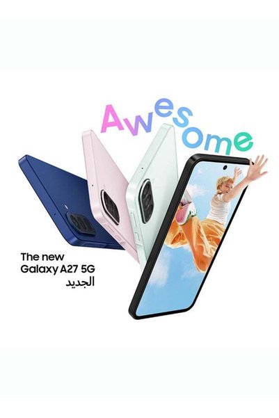 Samsung Galaxy A27 Dual Sim 5g in Pink Color 6Gb Ram 128Gb Storage - Middle East-Saudi Version