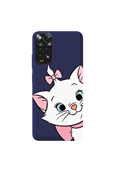 Other Xiaomi Redmi Note 11 4G I am here Dark blue Colored Silicone TPU Θήκη