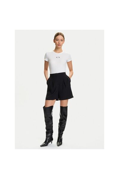 Armani Exchange Tricou de damă XW001382 AF16294 Alb